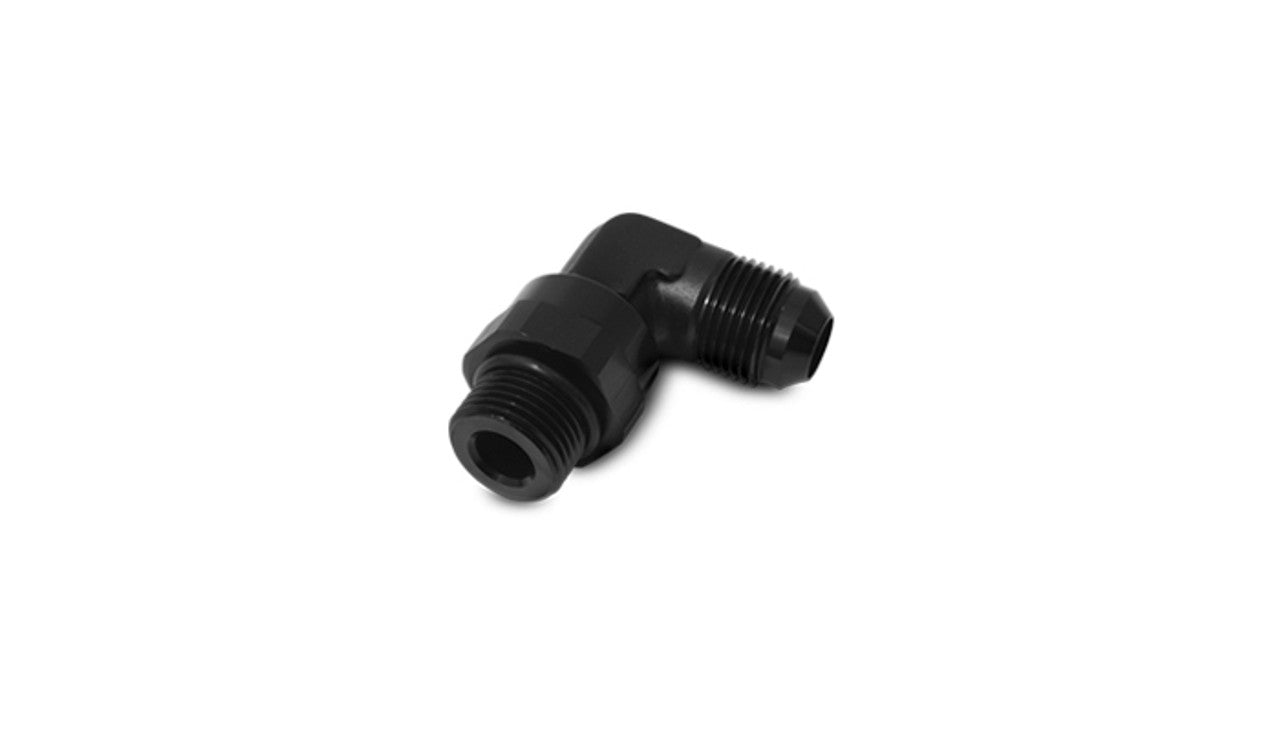 Vibrant 90 Degree Swivel Adapter, Size: -6AN to -6AN ORB - 16960